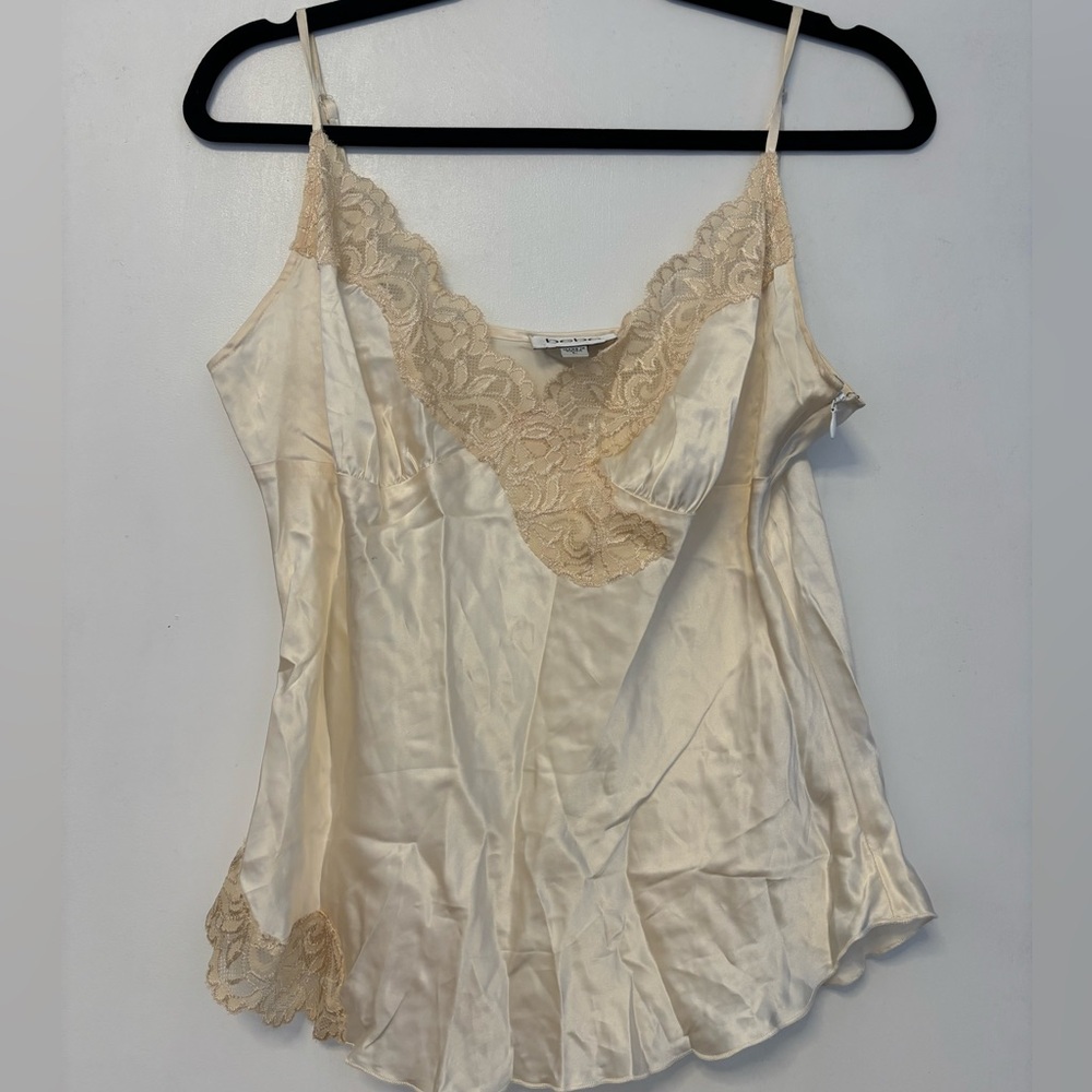Cream Lace Bebe Top